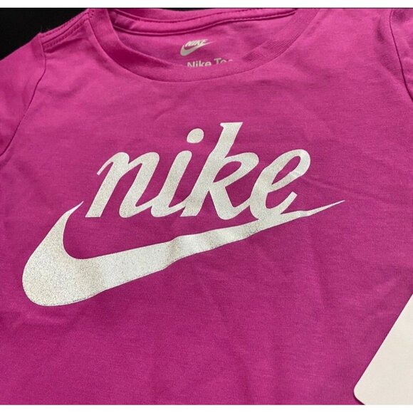 NWT Nike Glitter Athletic Set Girls Size 3T - Picture 3 of 4